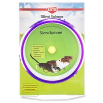 Rodinha-Silenciosa-para-Roedores-Silent-Spinner-Roxa-Superpet