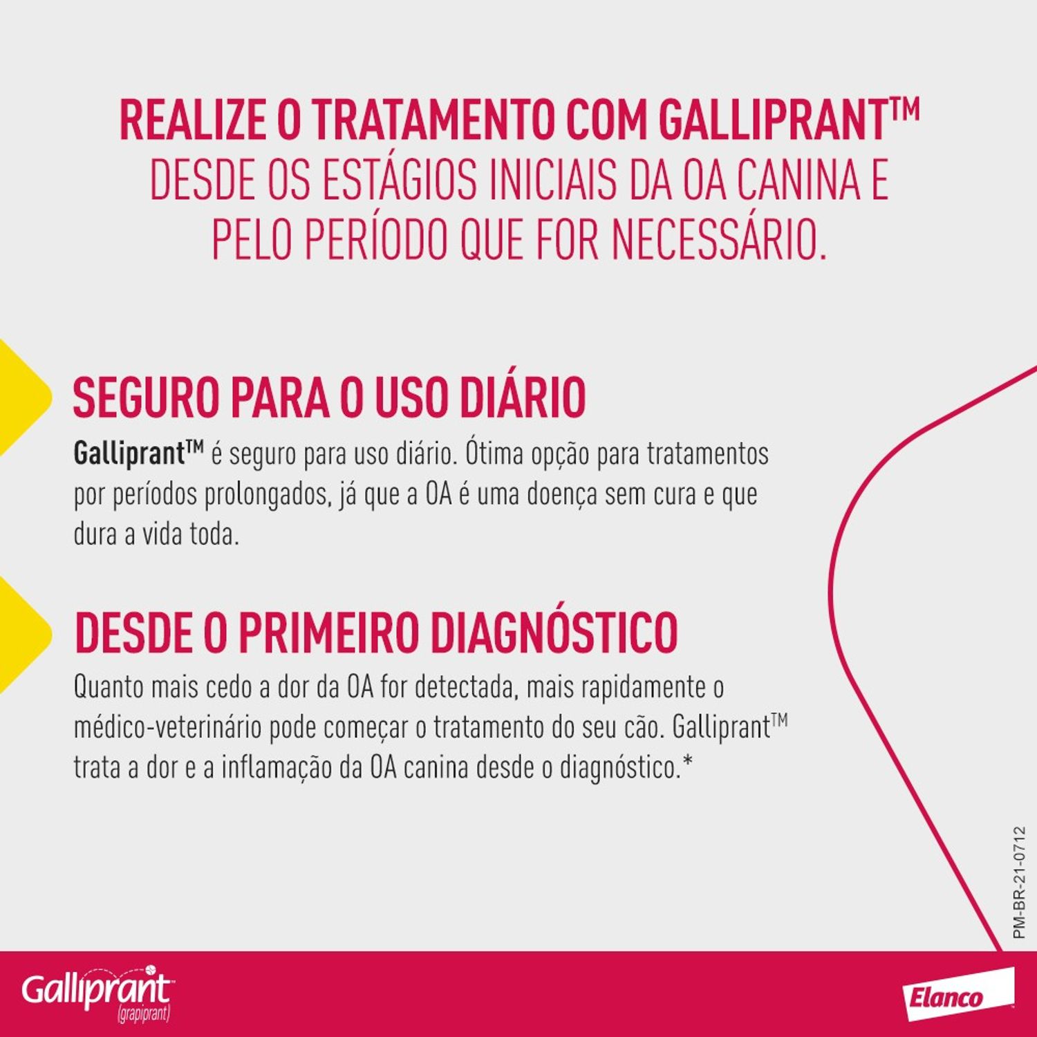 Galliprant 100mg Anti-inflamatório para Cachorro informação