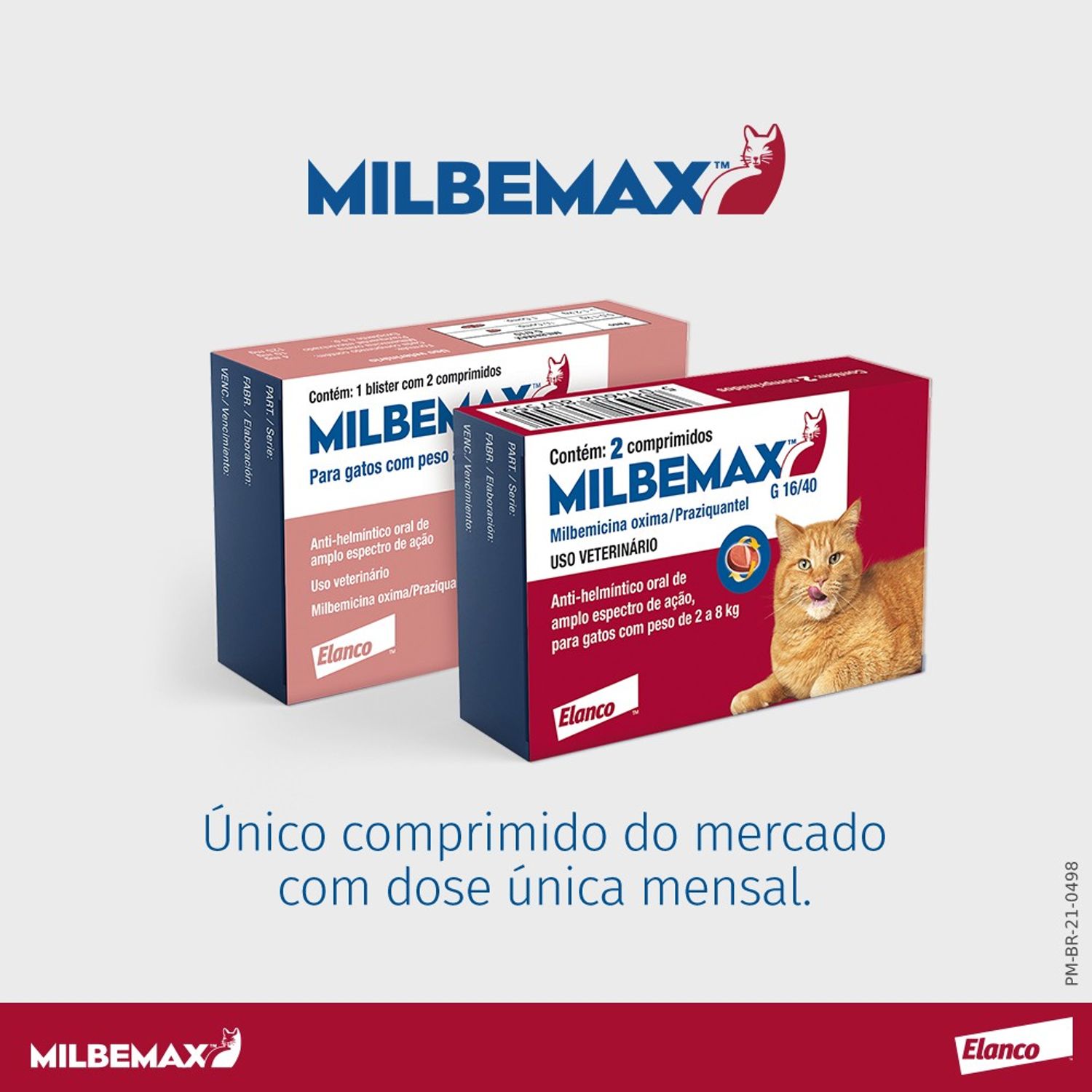 Milbemax G Gatos versões