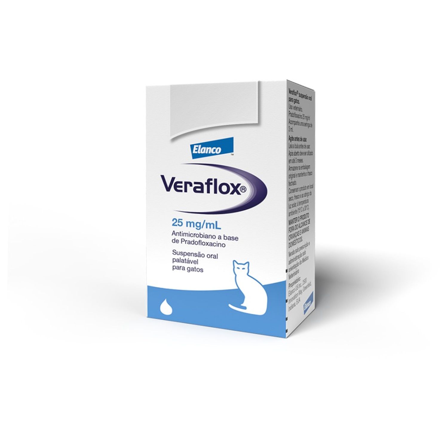 Veraflox Antimicrobiano Suspensão para Gatos
