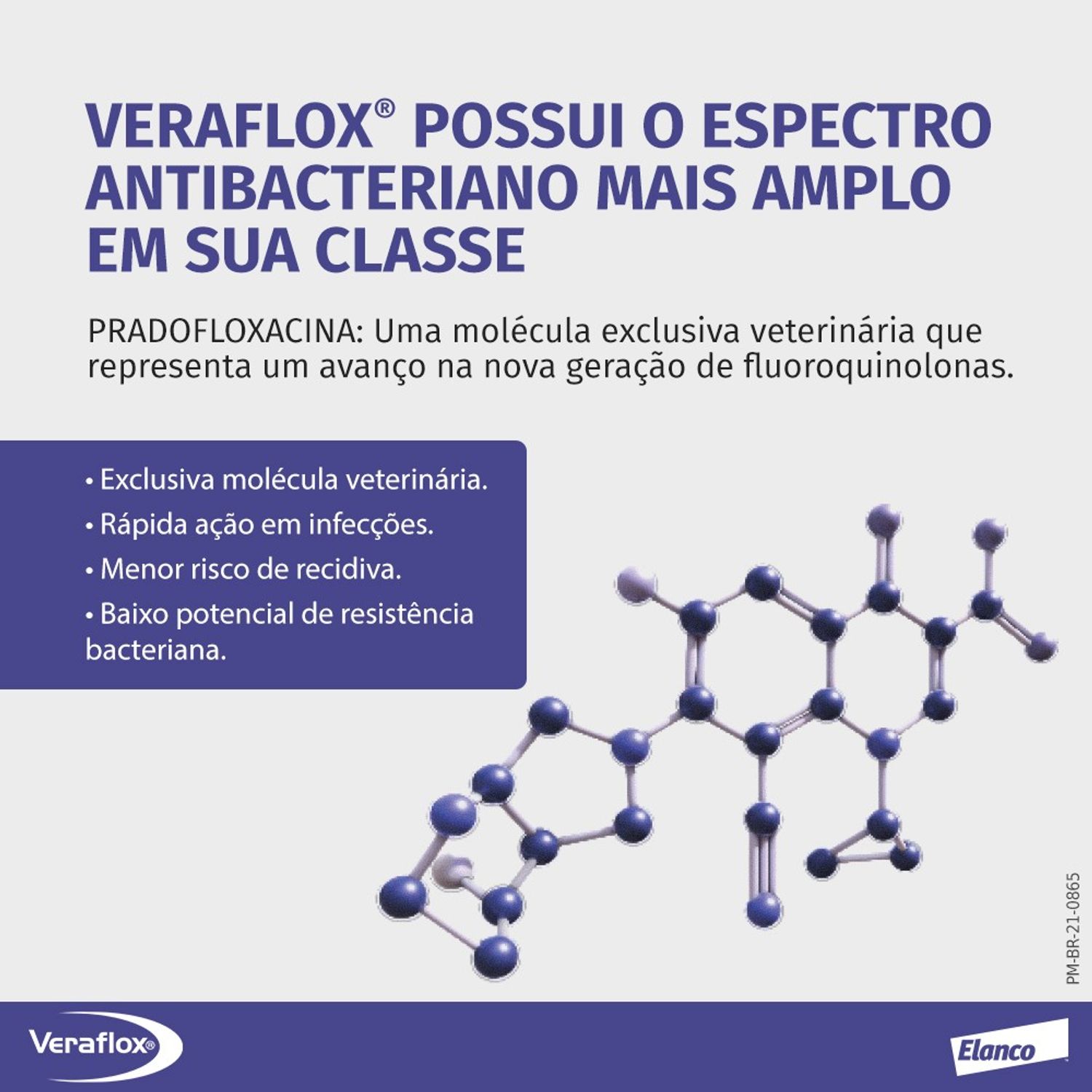 Veraflox com amplo espectro
