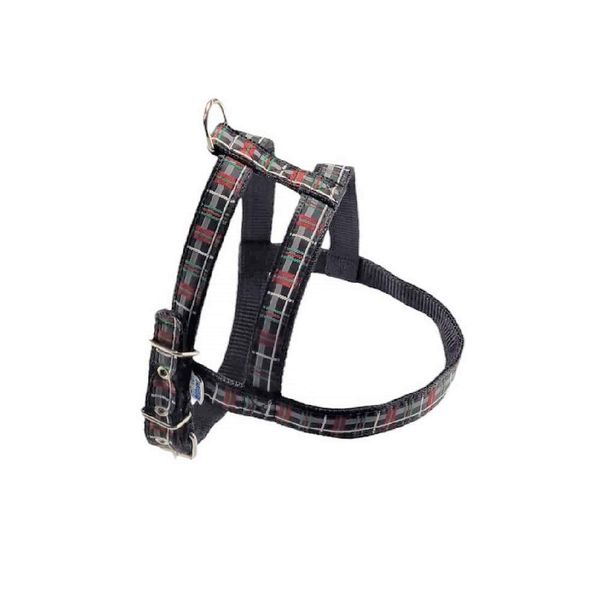 Peitoral Nylon Confort Santa Fé Pet Preto Nº 04