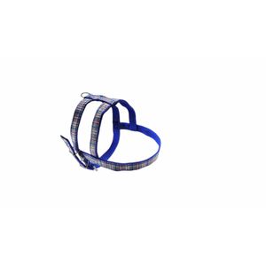 Peitoral Nylon Confort Santa Fé Pet Azul