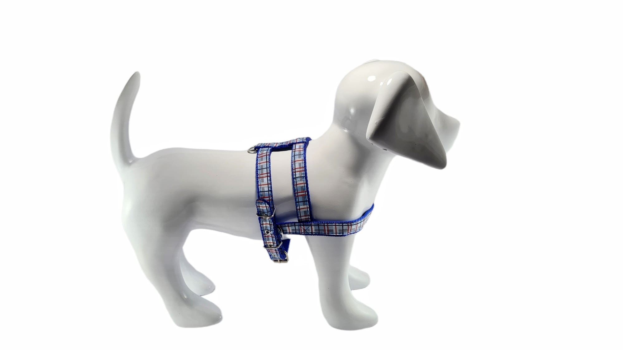 Peitoral Nylon Confort Santa Fé Pet Azul