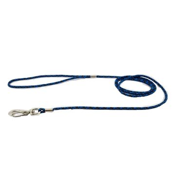 Guia Roliça com Mosquetão Santa Fé Pet Azul 130cm
