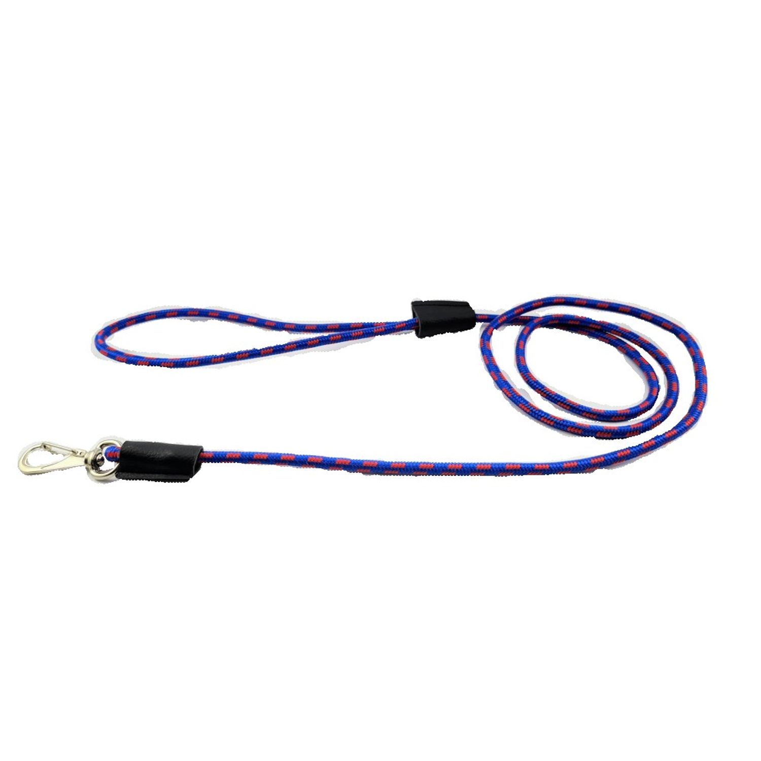 Guia Roliça com Mosquetão Santa Fé Pet Azul 130 cm