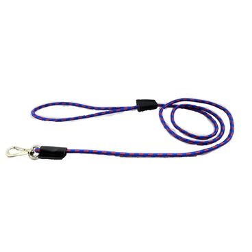 Guia Roliça com Mosquetão Santa Fé Pet Azul 150cm