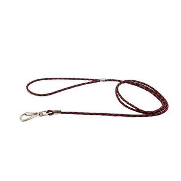 Guia Roliça com Mosquetão Santa Fé Pet Preta 130cm