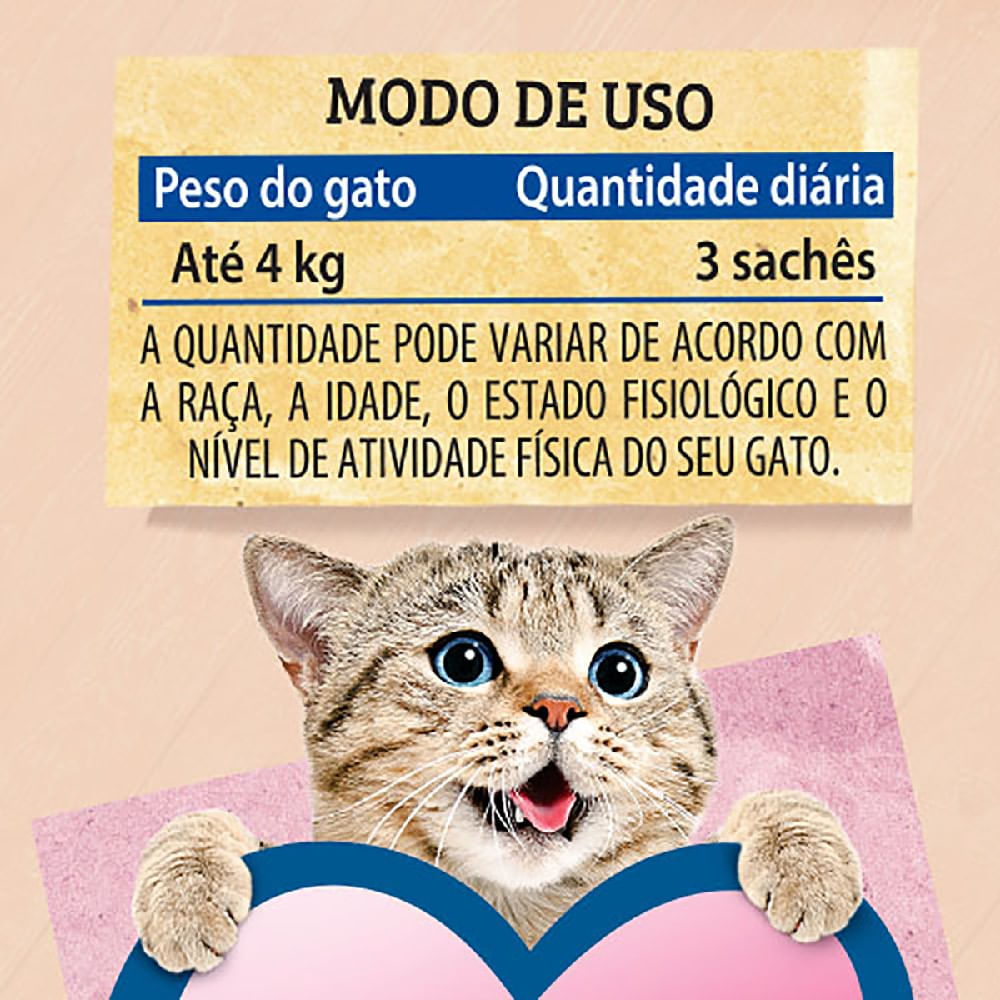 Ração Úmida Kelcat Peixe com Ervilha e Cenoura