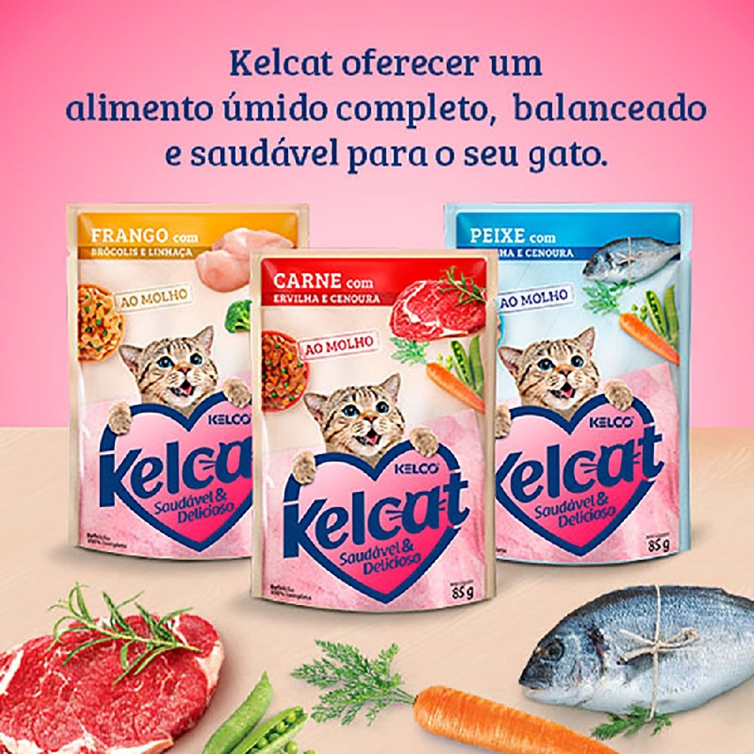 Alimento-Umido-Kelcat-Peixe-Ervilha-e-Cenoura-Embalagem-Outros-Sabores