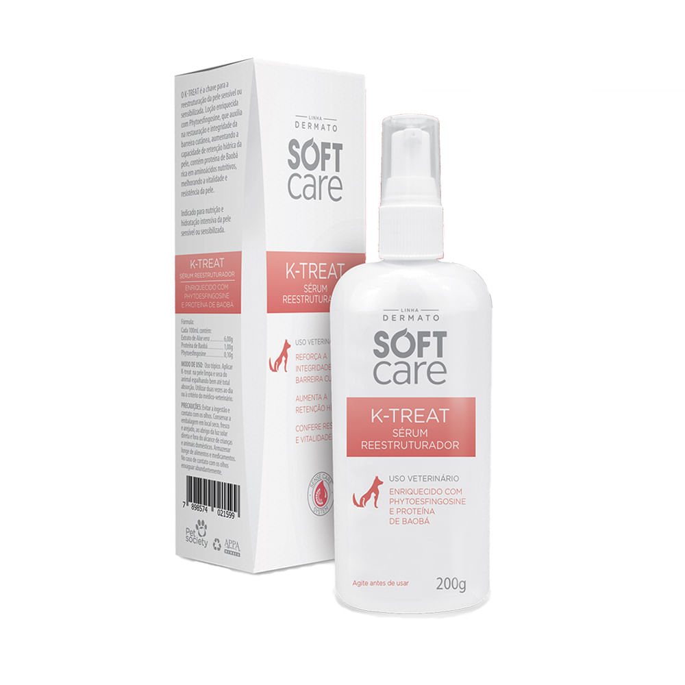 Sérum Reestruturador para Pele Sensível K-Treat Soft Care