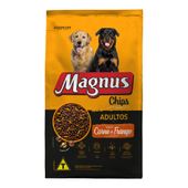 Ração Magnus Chips Cães Adultos Carne e Frango 20kg