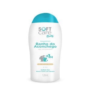 Shampoo 1 Mês+ Banho do Aconchego Soft Care Baby - 120 ml