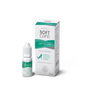 Lubrificante Oftálmico Olhos Secos Vetguar Soft Care - 10 ml
