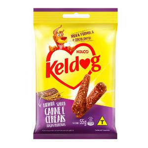 Petisco Bifinho Keldog Carne e Cereais Raças Pequenas