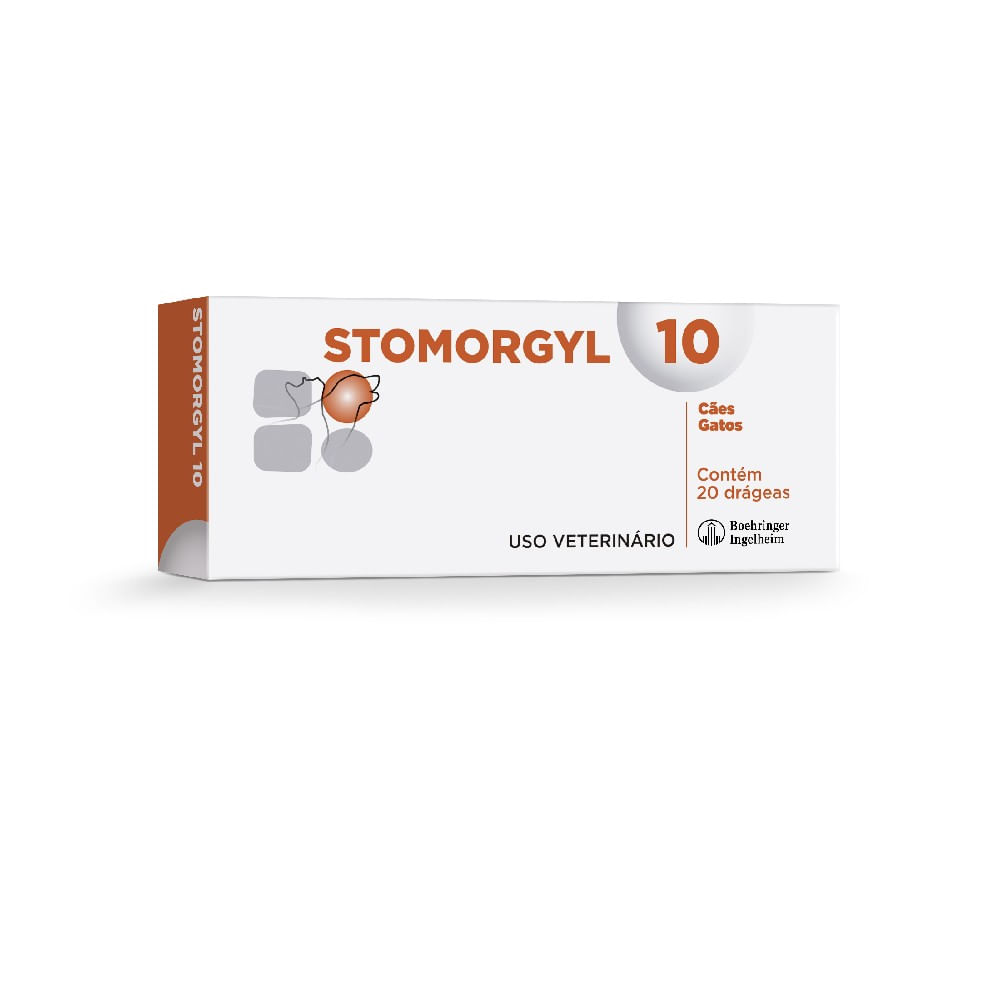 Stomorgyl 10 Antibiótico para Cães e Gatos