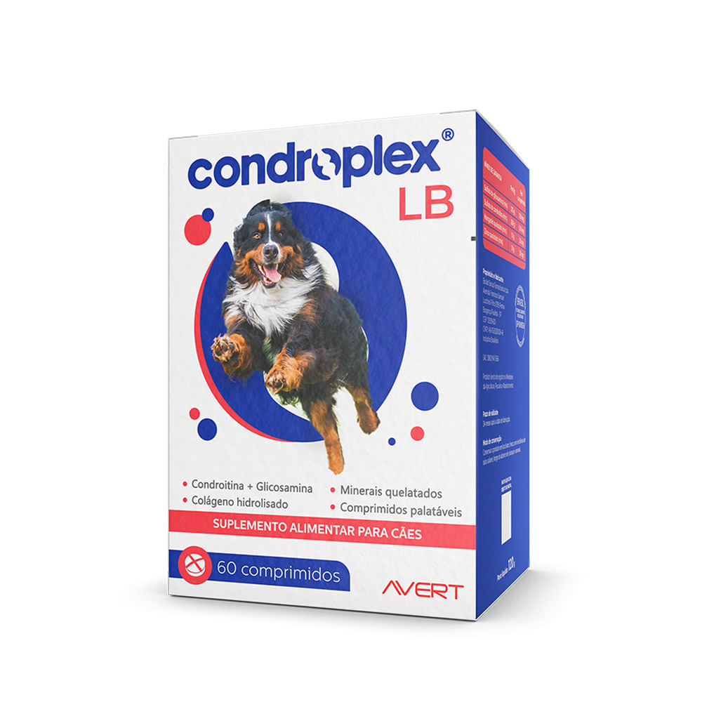 Suplemento Alimentar Condroplex LB para Cães