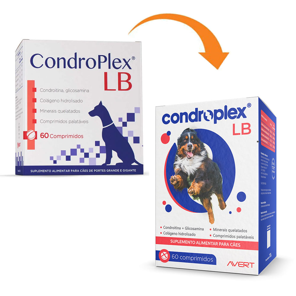 Suplemento Alimentar Condroplex LB para Cães