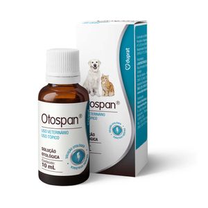 Otospan Solução Otológica para cães e gatos - 10 ml