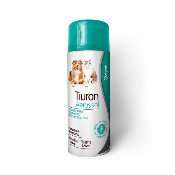 Tiuran Spray Duprat para Cães e Gatos 125 ml
