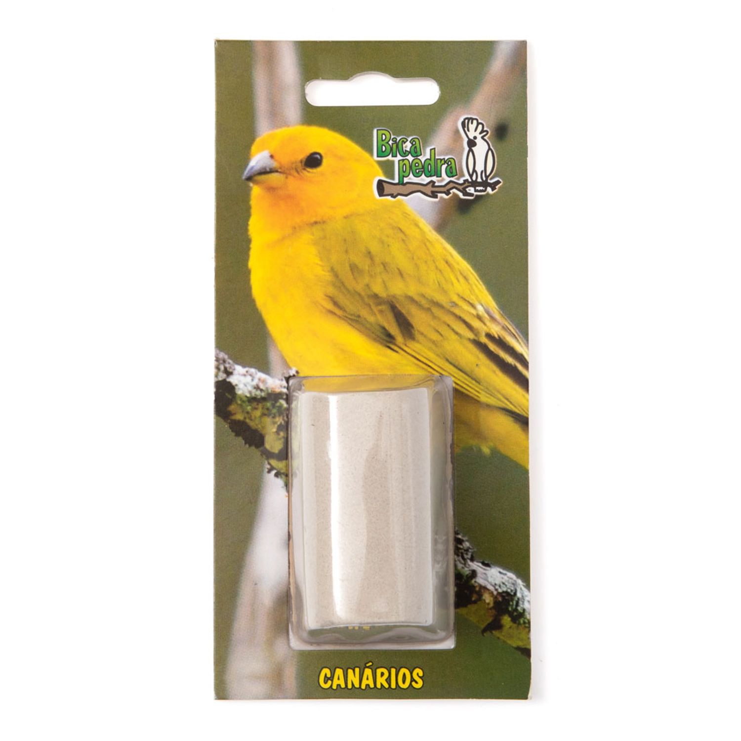 Bica Pedra Canários Kakatoo Embalagem