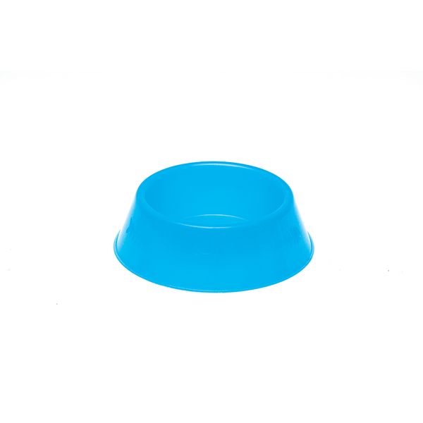 Comedouro Plástico para Gato Tudo Pet Azul 100 ml