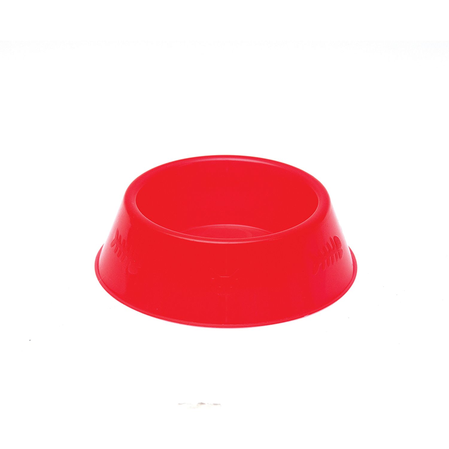 Comedouro Plástico para Gato Tudo Pet Vermelho