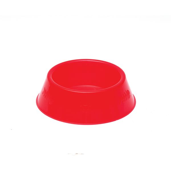 Comedouro Plástico para Gato Tudo Pet Vermelho 100 ml