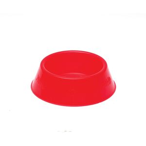 Comedouro Plástico para Gato Tudo Pet Vermelho - 100 ml