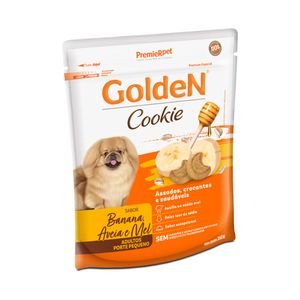 Cookie Golden Cães Adultos Banana Aveia e Mel - 350 g