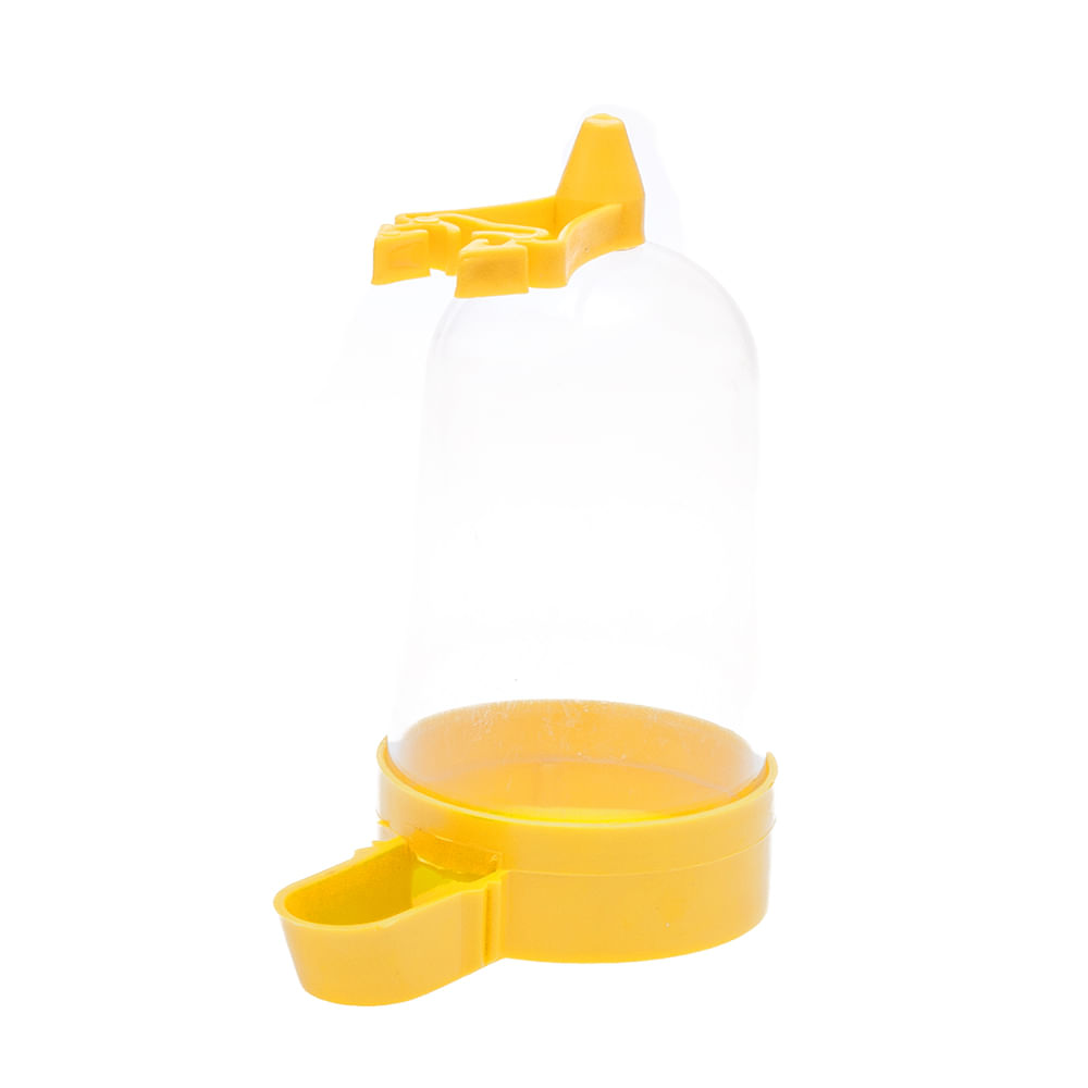 Bebedouro para Pássaros Tudo Pet Amarelo