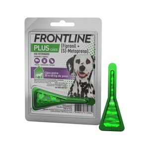 Antipulgas e Carrapatos Frontline Plus Cães entre 20 e 40 kg - Único