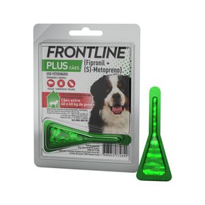 Antipulgas e Carrapatos Frontline Plus Cães entre 40 e 60 kg - Único