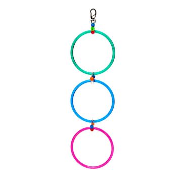 Brinquedo para Aves Três Argolas Kakatoo