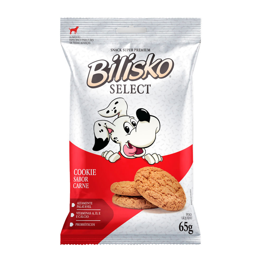 Petisco Bilisko Cookie para Cães