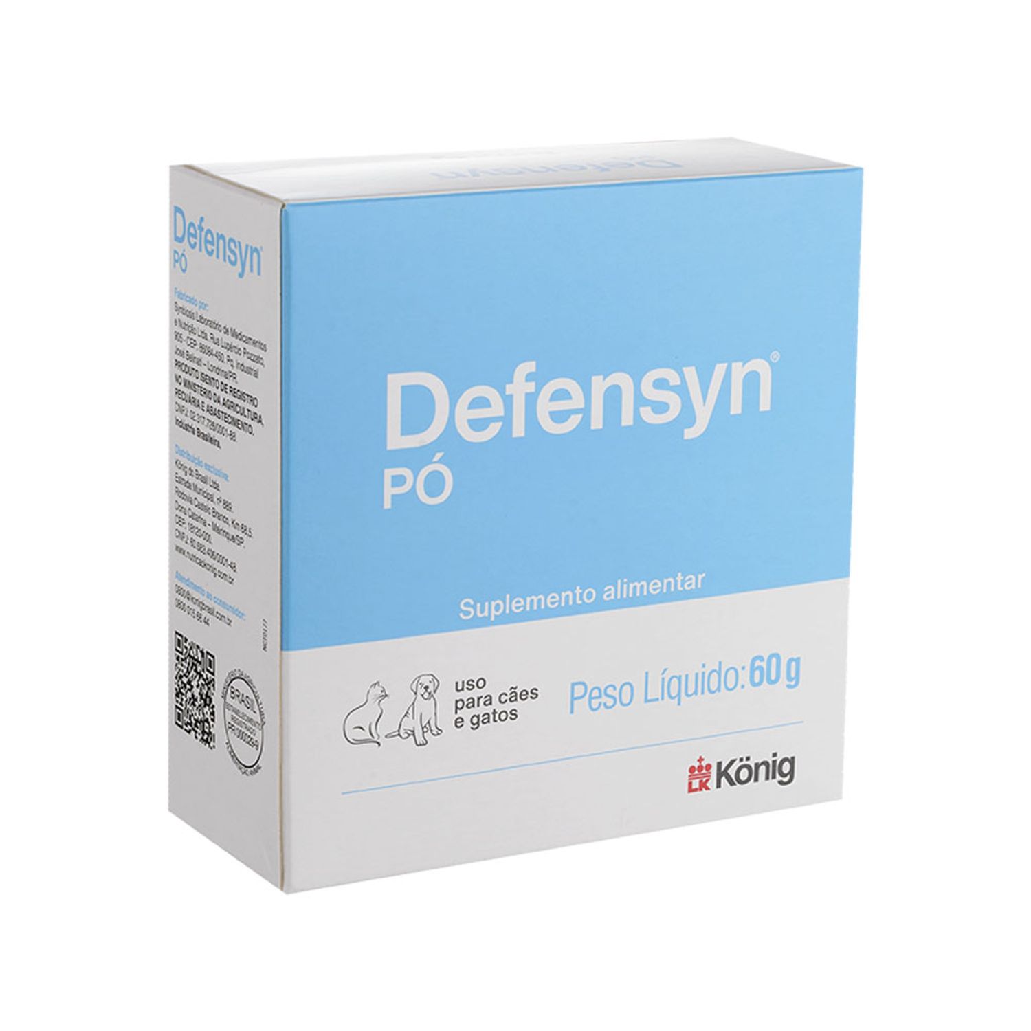 Defensyn Suplemento Alimentar para Cães e Gatos