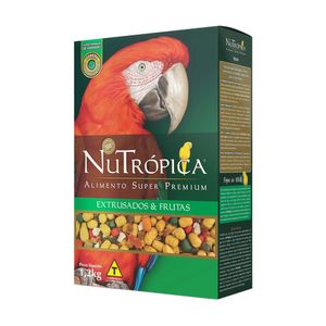Ração Nutrópica para Araras com Frutas