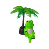 Enfeite Sapo Coqueiro Decorado Trema