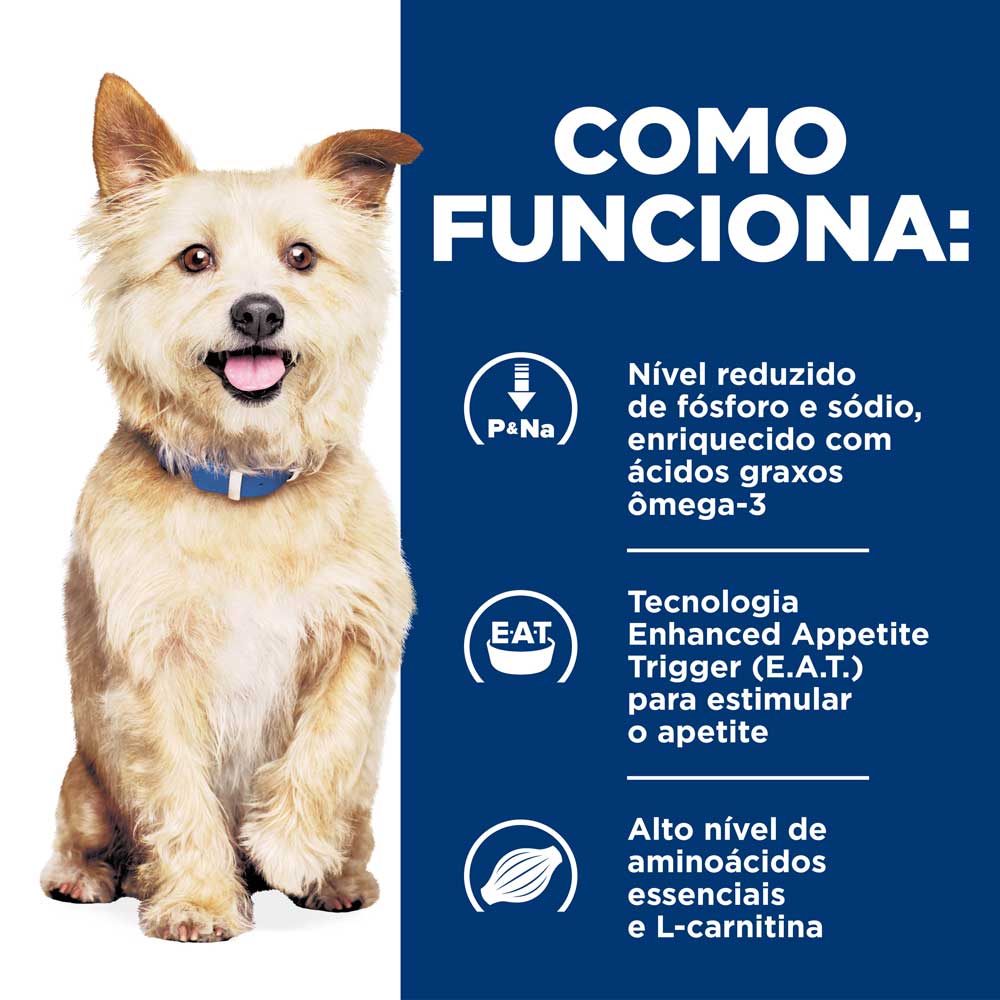Ração Hill's Prescription Diet K/D Cães Adultos Cuidado Renal