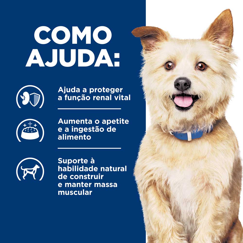 Ração Hill's Prescription Diet K/D Cães Adultos Cuidado Renal