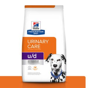 Ração Hill's Prescription Diet U/D Cães Adultos Cuidado Urinário - 3,8 kg