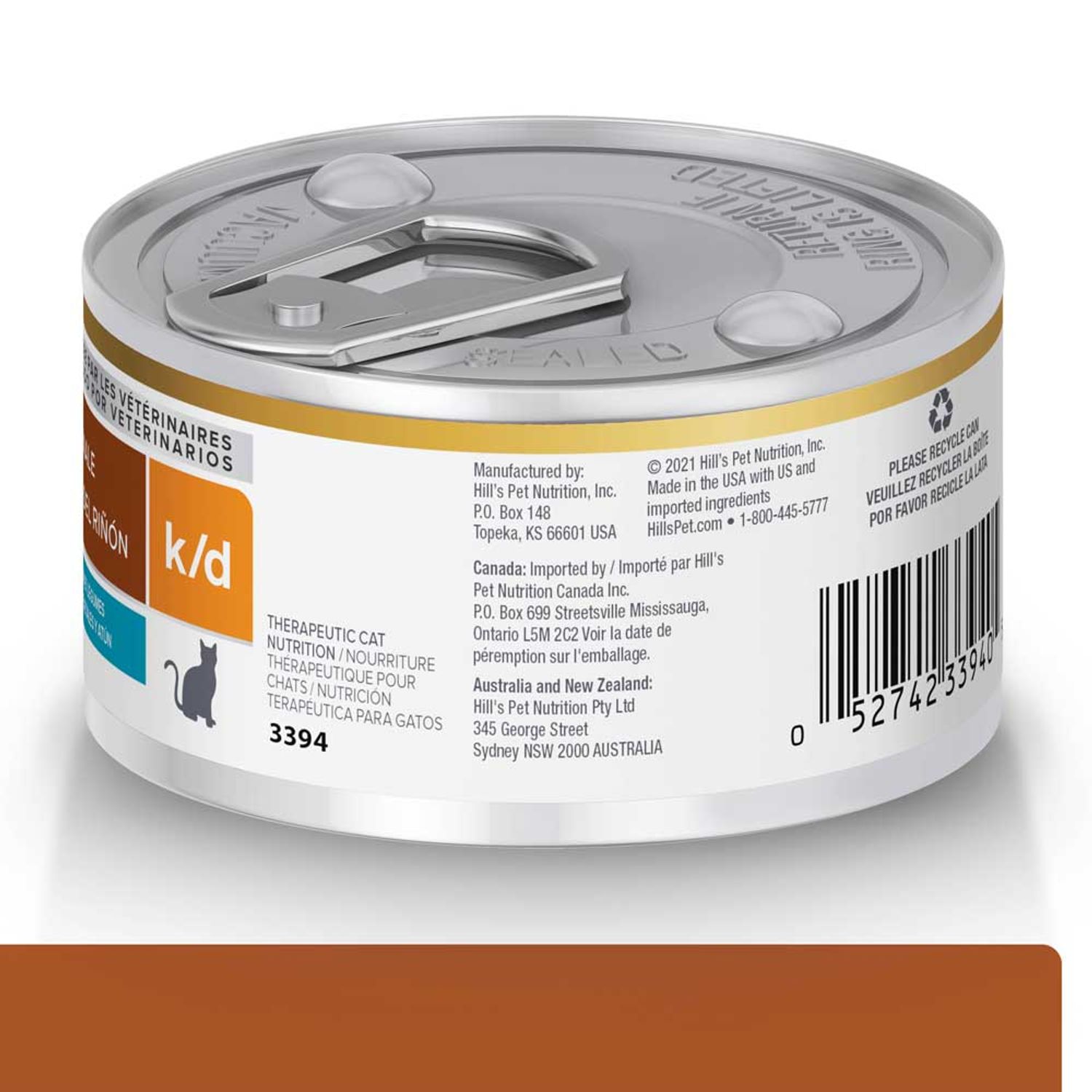 Racao-Umida-Hill-s-Prescription-Diet-K-D-Gatos-Cuidado-Renal-Atum-e-Vegetais
