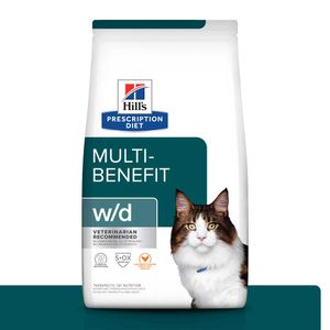 Ração Hill's Prescription Diet W/D Gatos Adultos Controle do Peso e Glicêmico - 1,81 kg