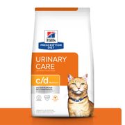 Ração Hill's Prescription Diet C/D Multicare Gatos Adultos Cuidado Urinário