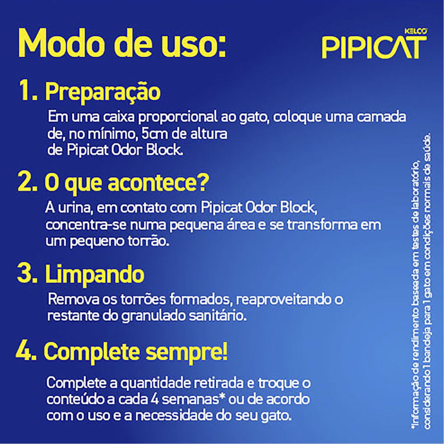 Granulado-Sanitario-para-Gatos-Perfumado-Pipicat-Floral-Modo-de-Uso