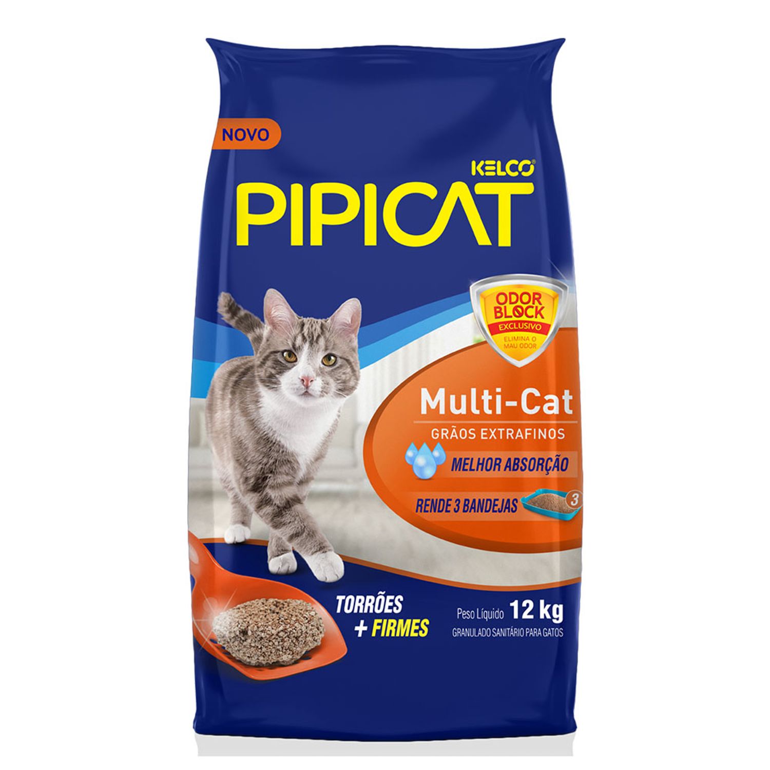 Granulado-Sanitario-para-Gatos-Pipicat-Multi-Cat-Frente