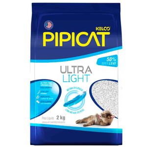 Areia Pipicat Ultra Light para Gatos - 2 kg