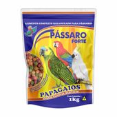 Alimento Extrusado para Papagaios Pássaro Forte 1kg