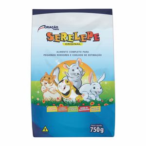 Ração para Roedores e Coelhos Serelepe - 750 g