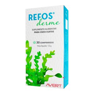 Suplemento Alimentar Refos Derme Avert - 30 comprimidos